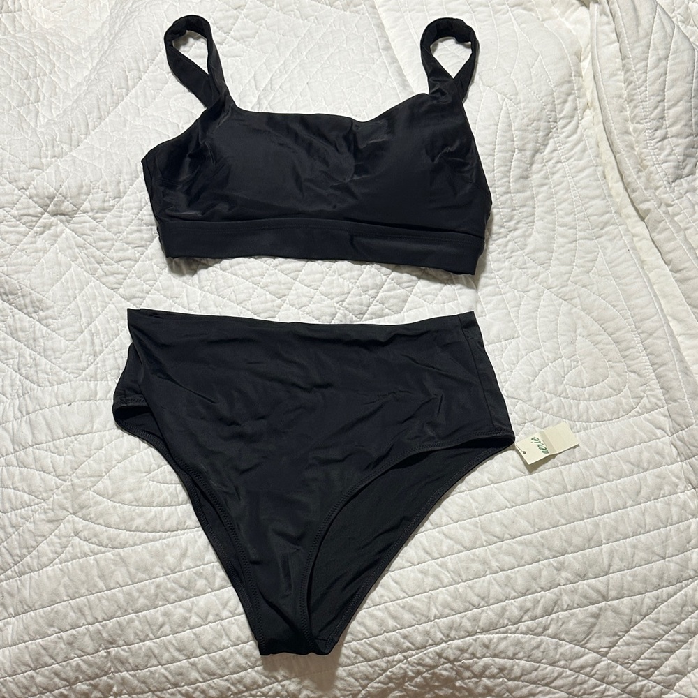 Aerie NWT Black Bikini Set